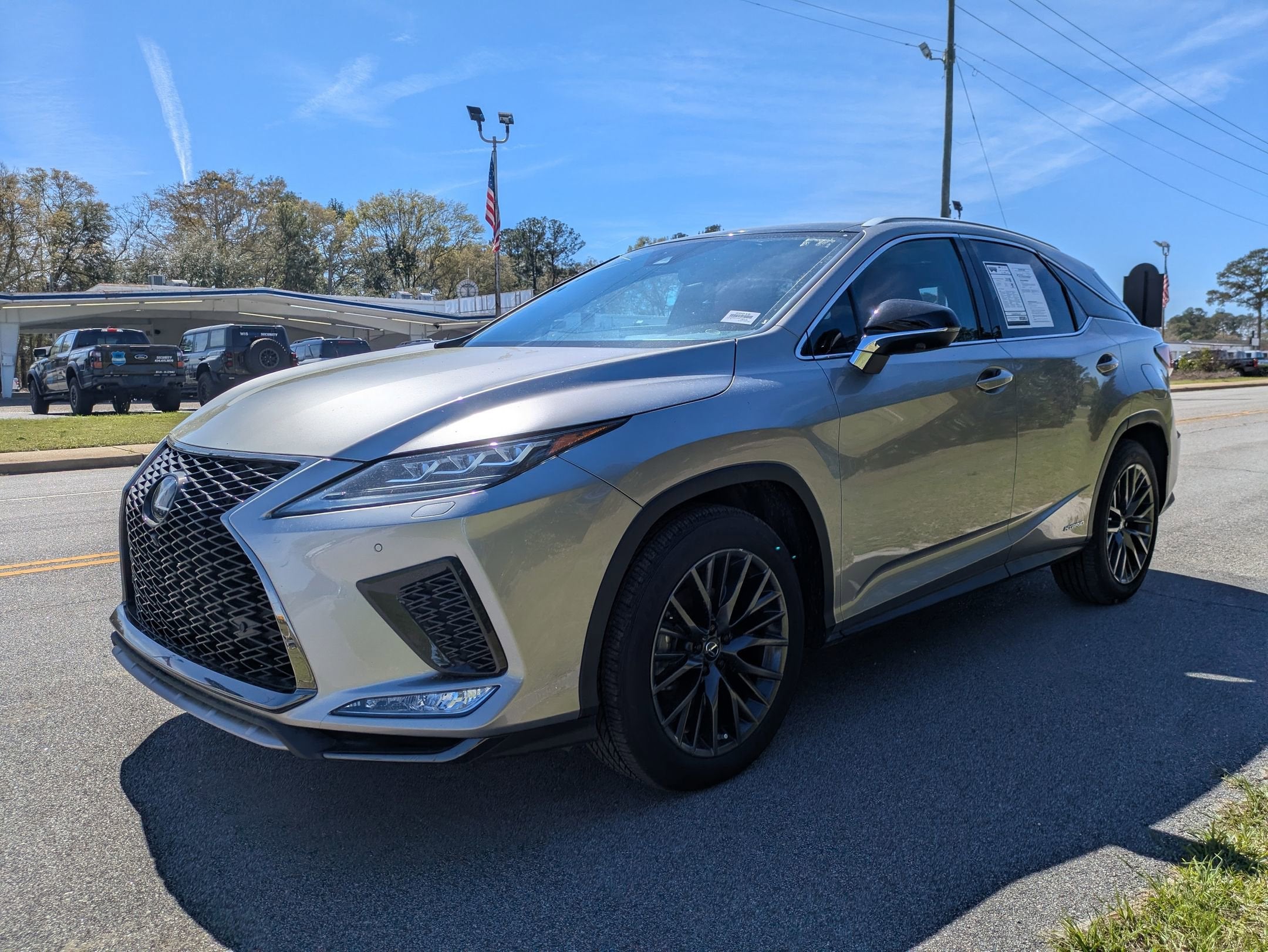 2021 Lexus RX RX 450h F SPORT Handling