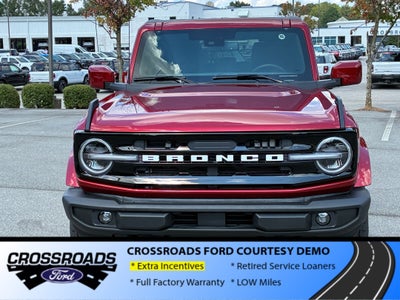 2026 Ford Bronco Outer Banks - Crossroads Courtesy Demo