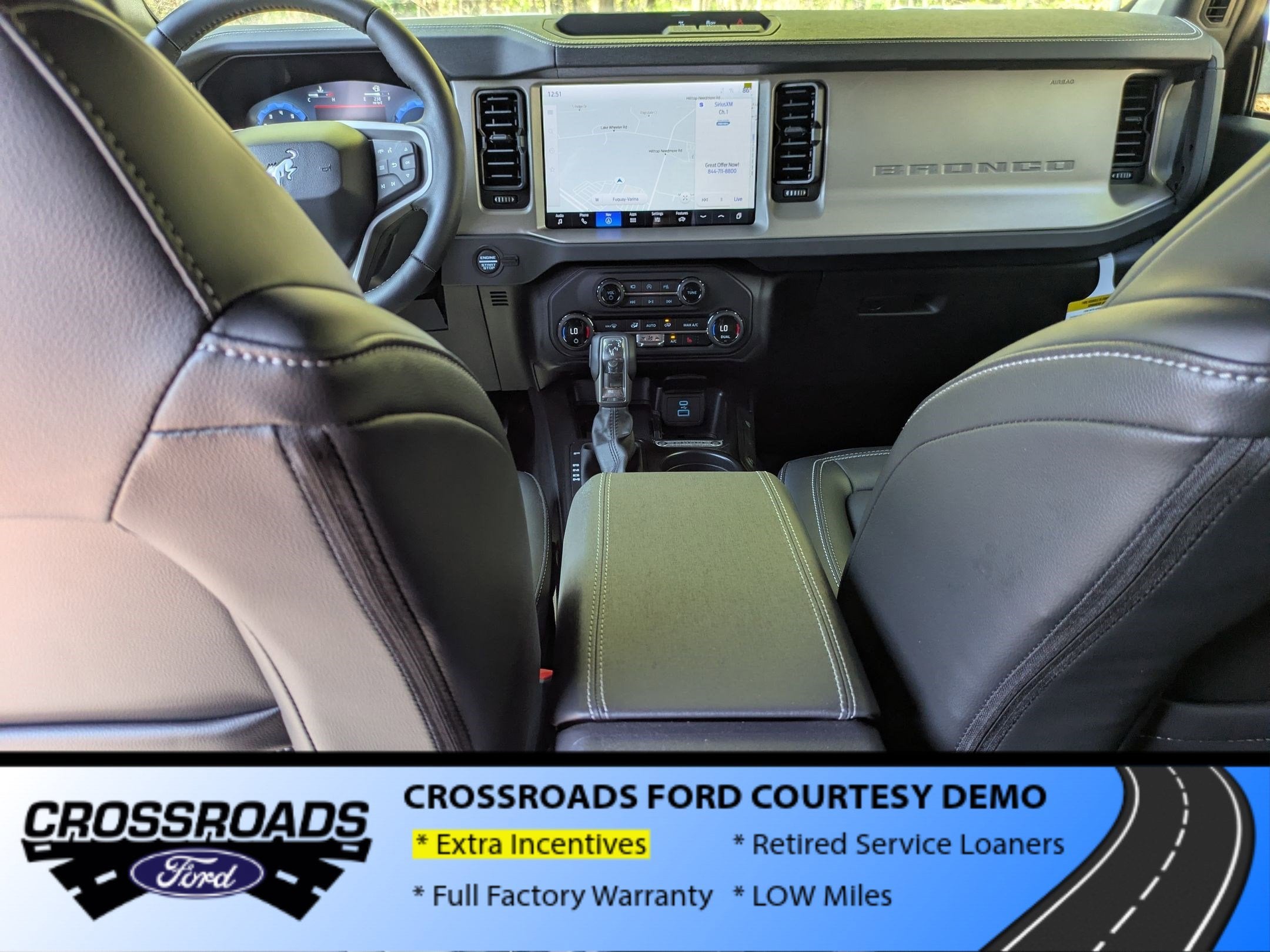 2025 Ford Bronco Outer Banks - Crossroads Courtesy Demo