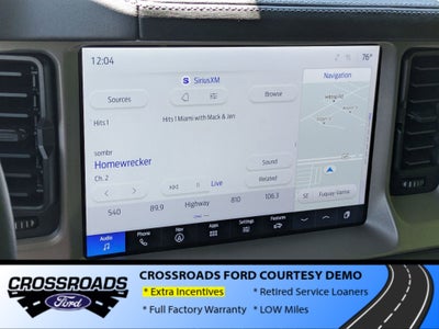 2025 Ford Bronco Outer Banks - Crossroads Courtesy Demo