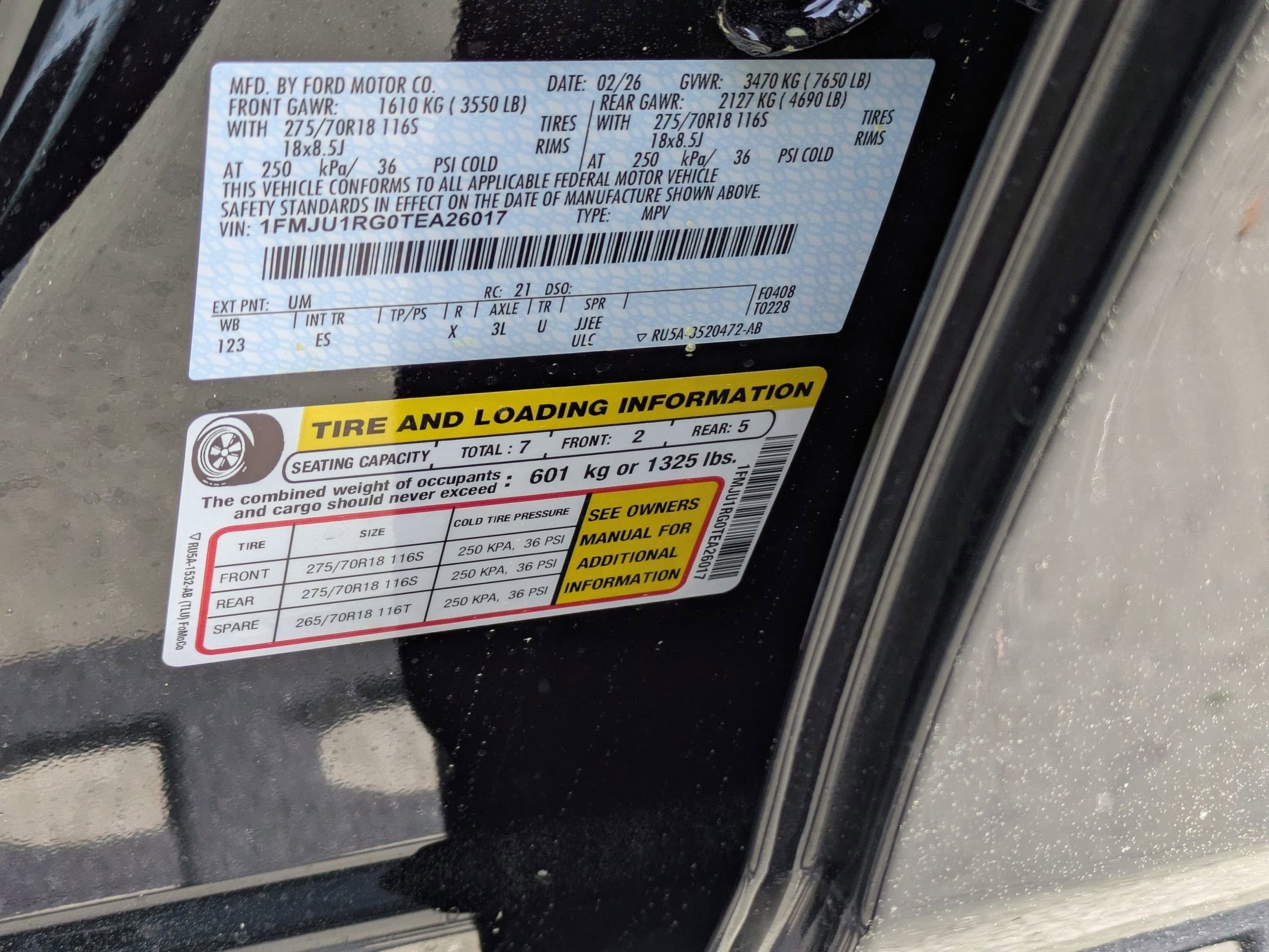 2026 Ford Expedition Tremor