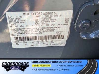 2026 Ford Explorer Active - Crossroads Courtesy Demo