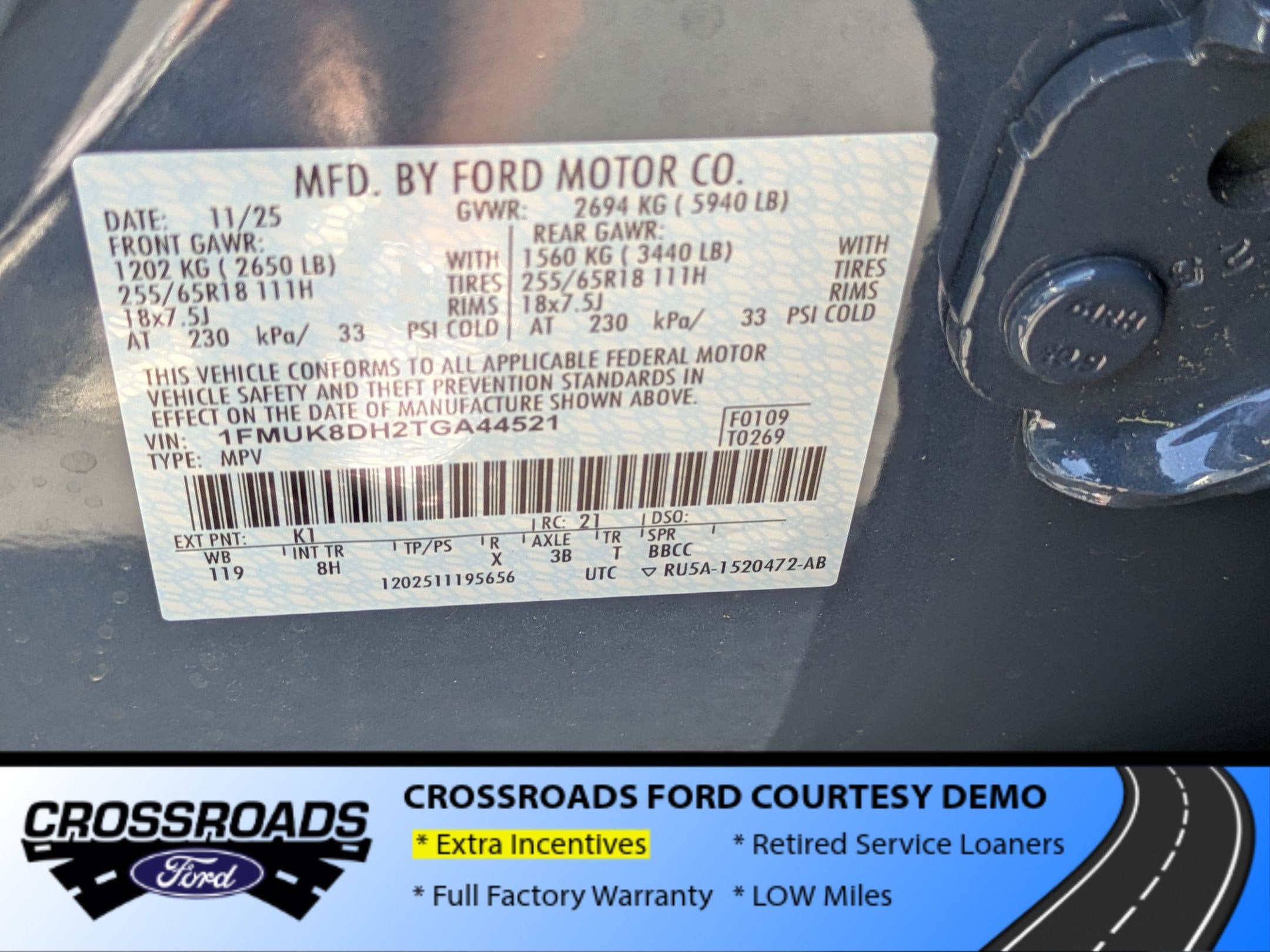 2026 Ford Explorer Active - Crossroads Courtesy Demo