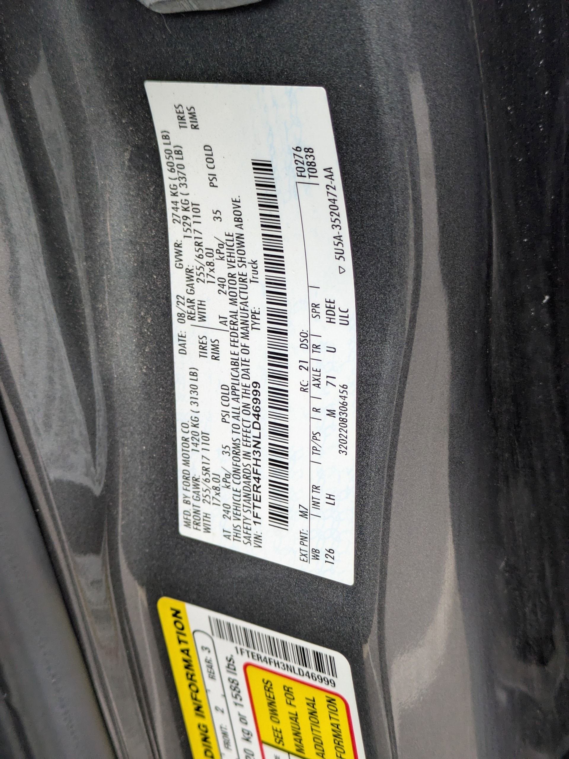 2022 Ford Ranger XLT