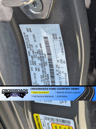 2025 Ford Ranger XLT - Crossroads Courtesy Demo