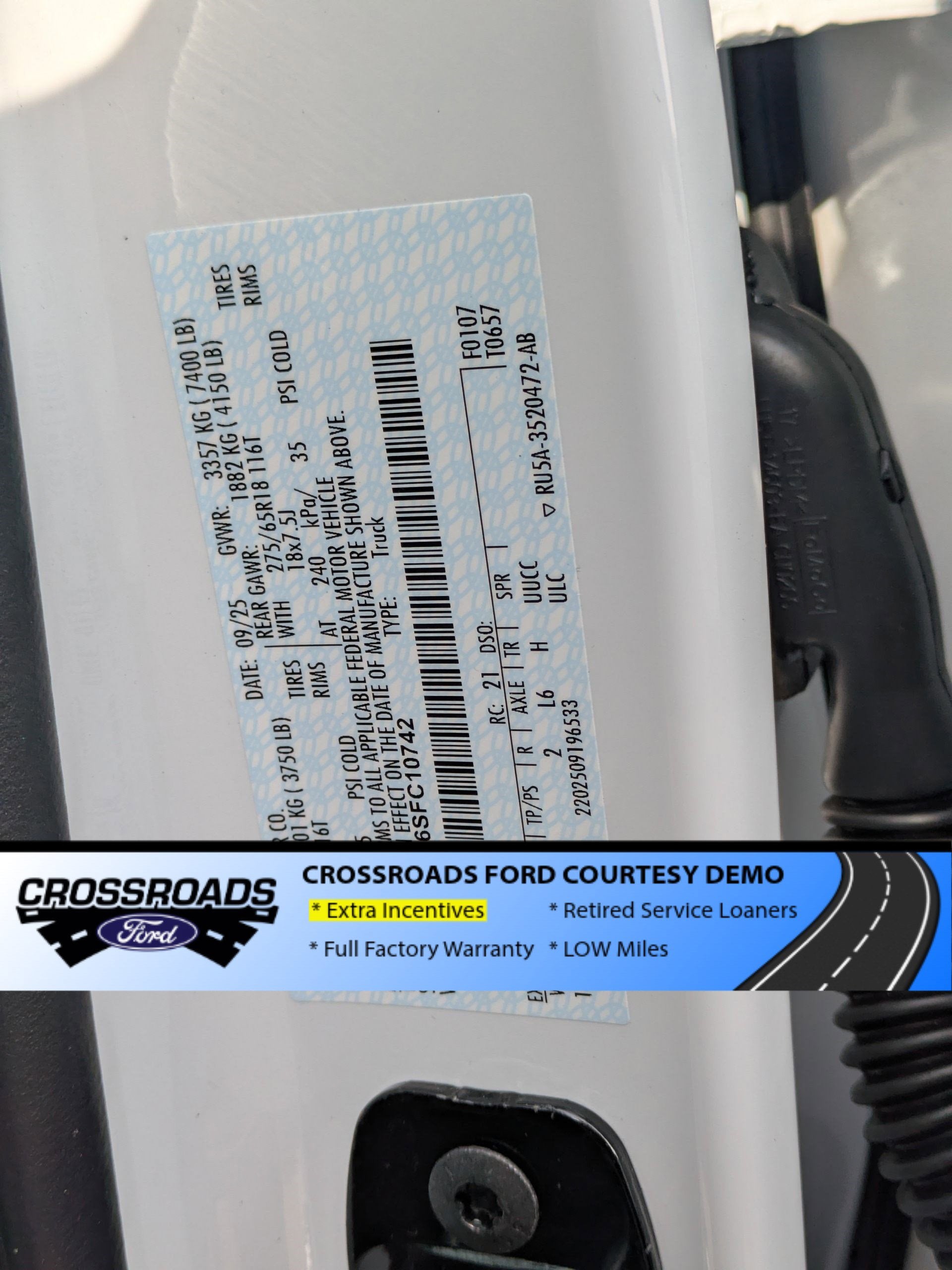 2025 Ford F-150 XLT - Crossroads Courtesy Demo