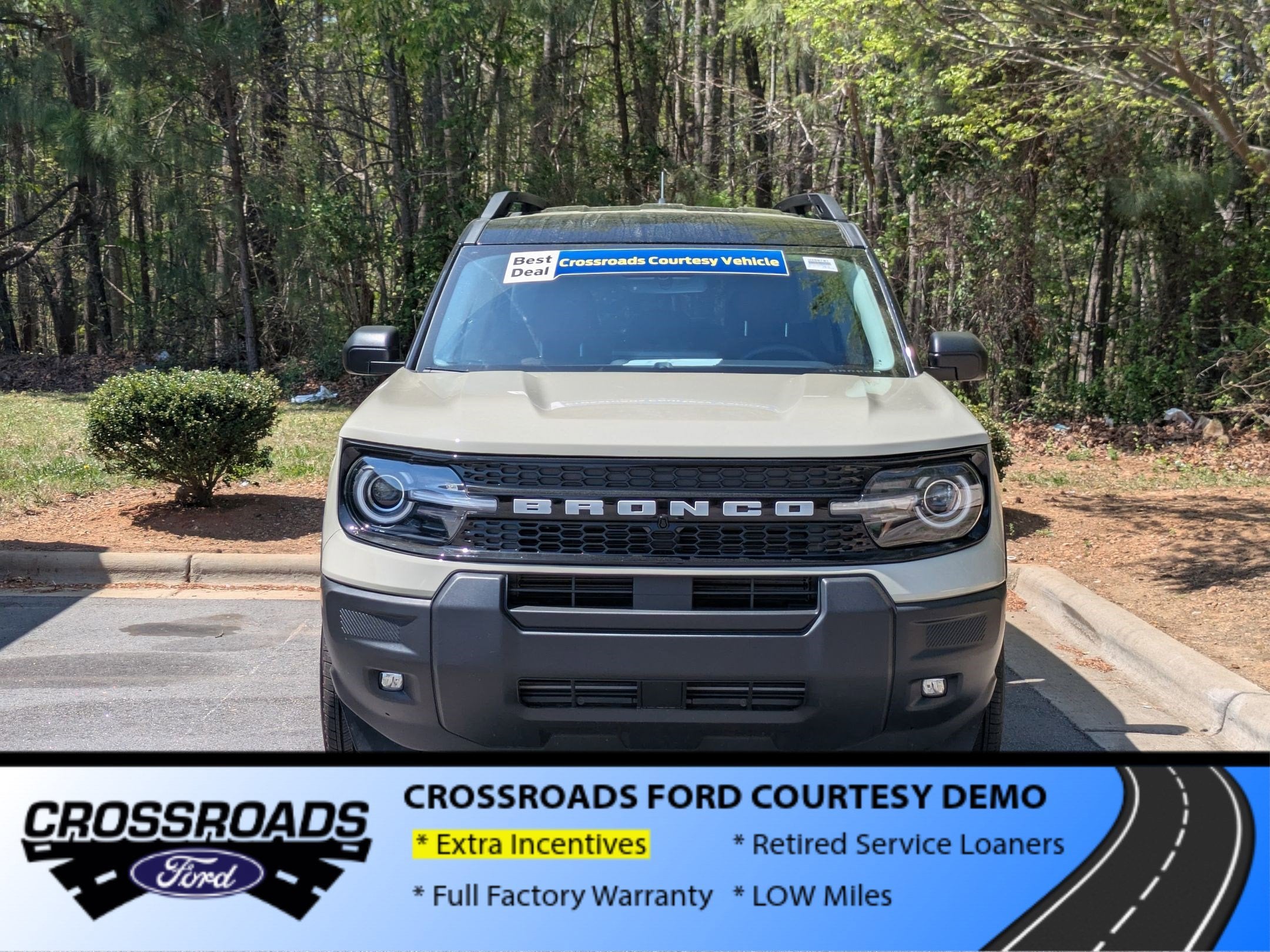 2025 Ford Bronco Sport Outer Banks - Crossroads Courtesy Demo