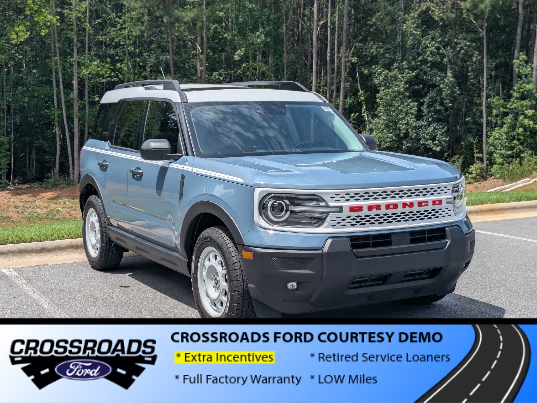 2026 Ford Bronco Sport Heritage - Crossroads Courtesy Demo