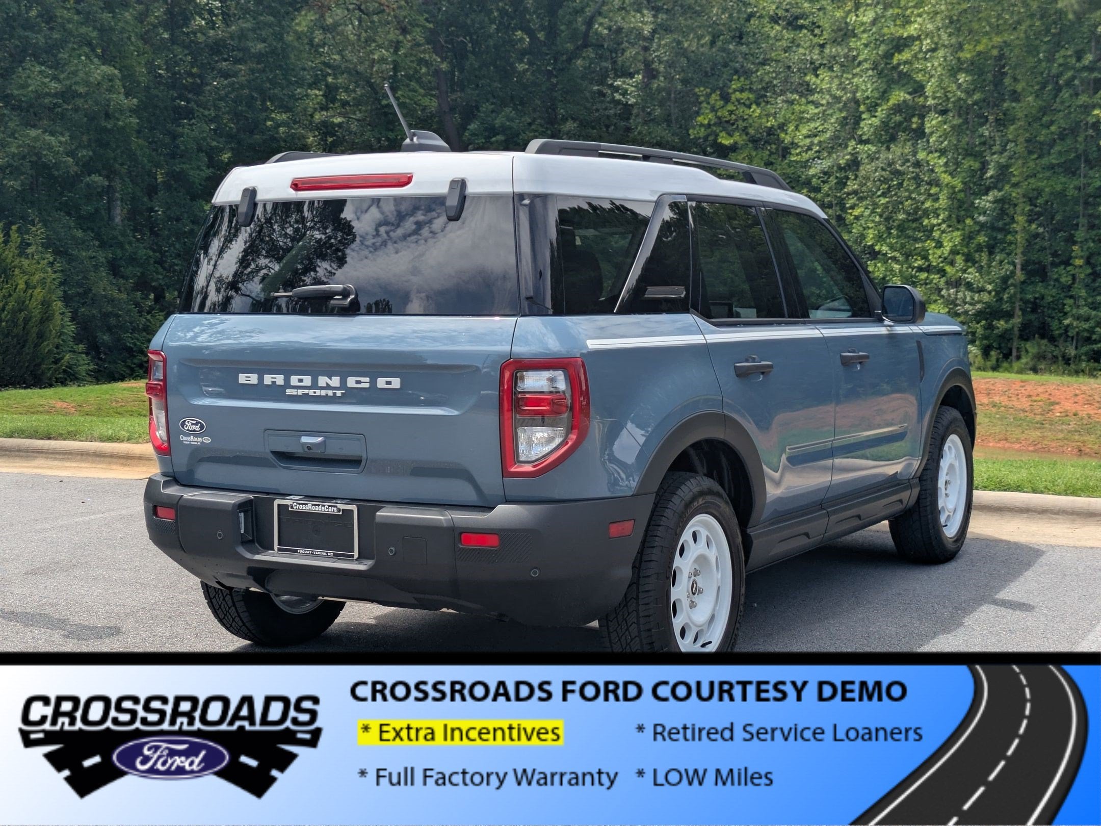 2026 Ford Bronco Sport Heritage - Crossroads Courtesy Demo