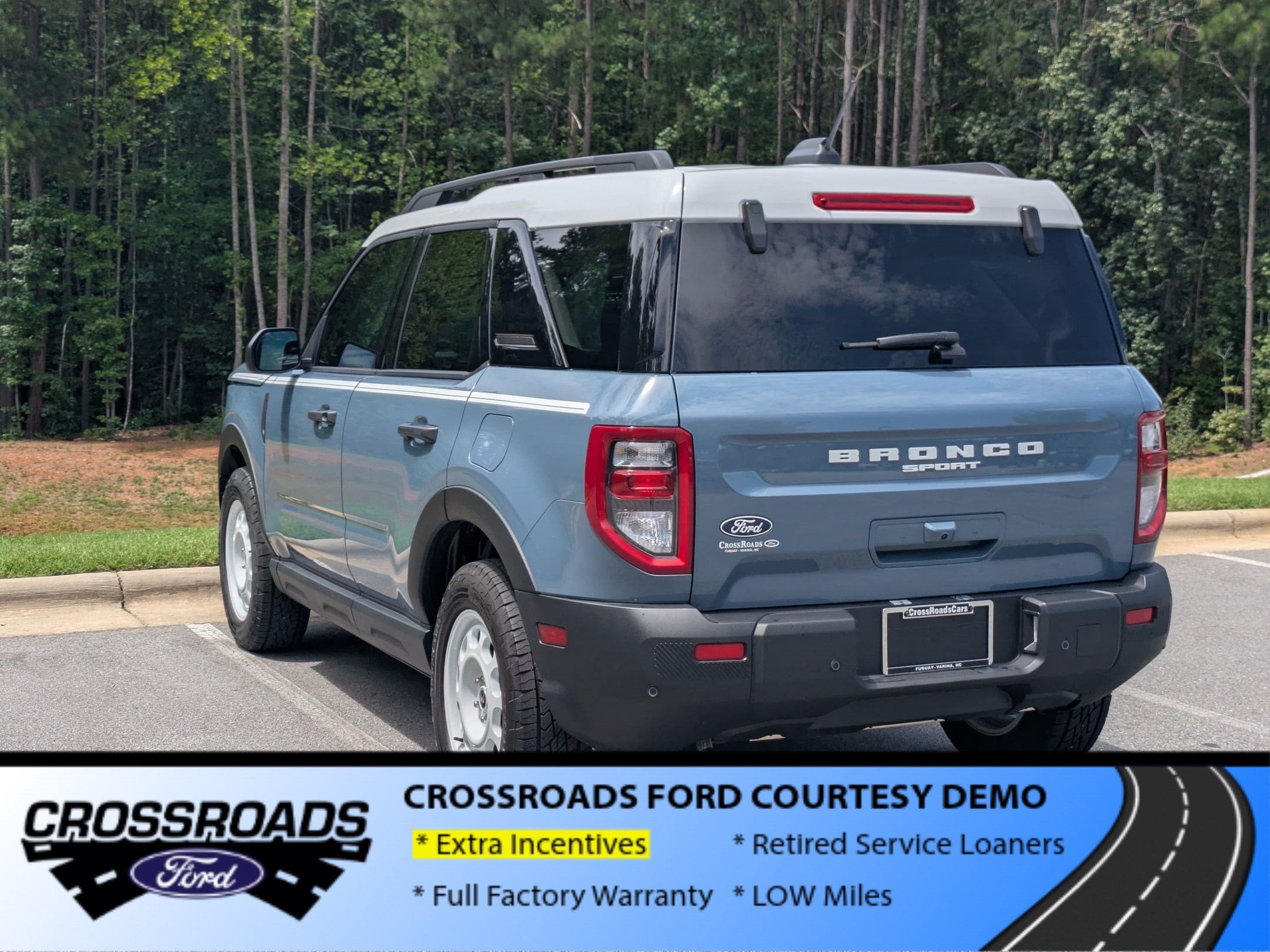 2026 Ford Bronco Sport Heritage - Crossroads Courtesy Demo