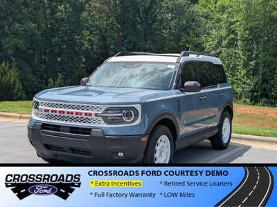 2026 Ford Bronco Sport Heritage - Crossroads Courtesy Demo