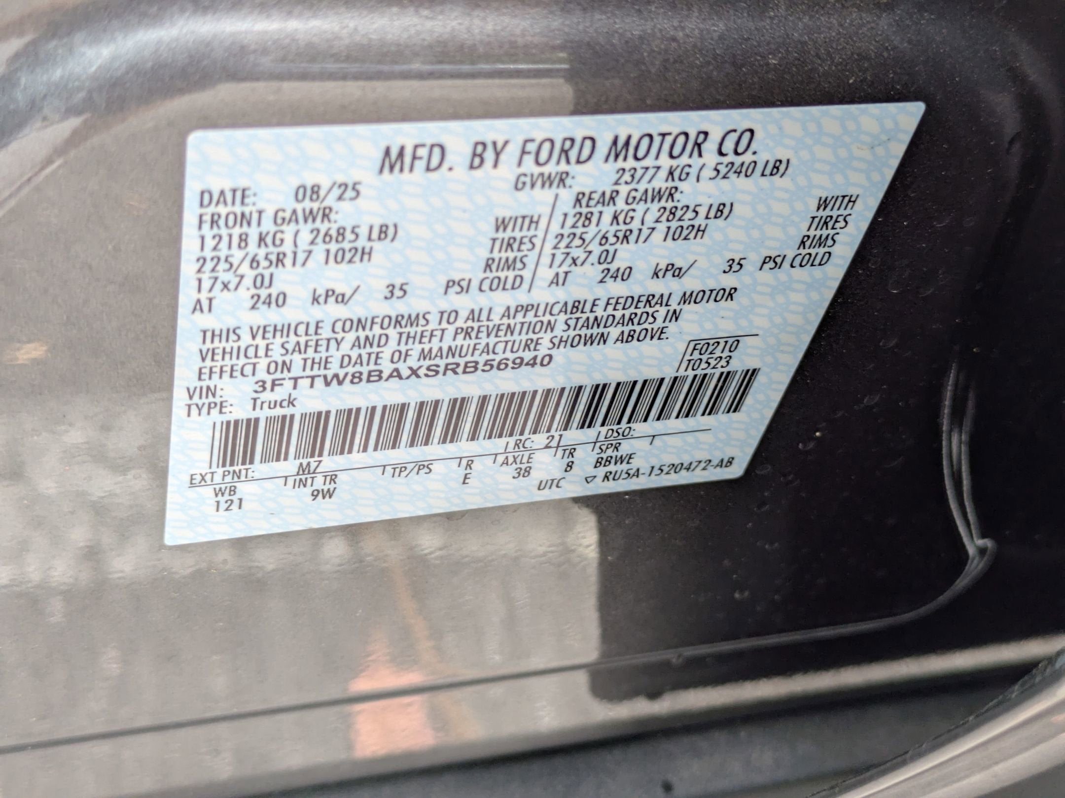 2025 Ford Maverick XL