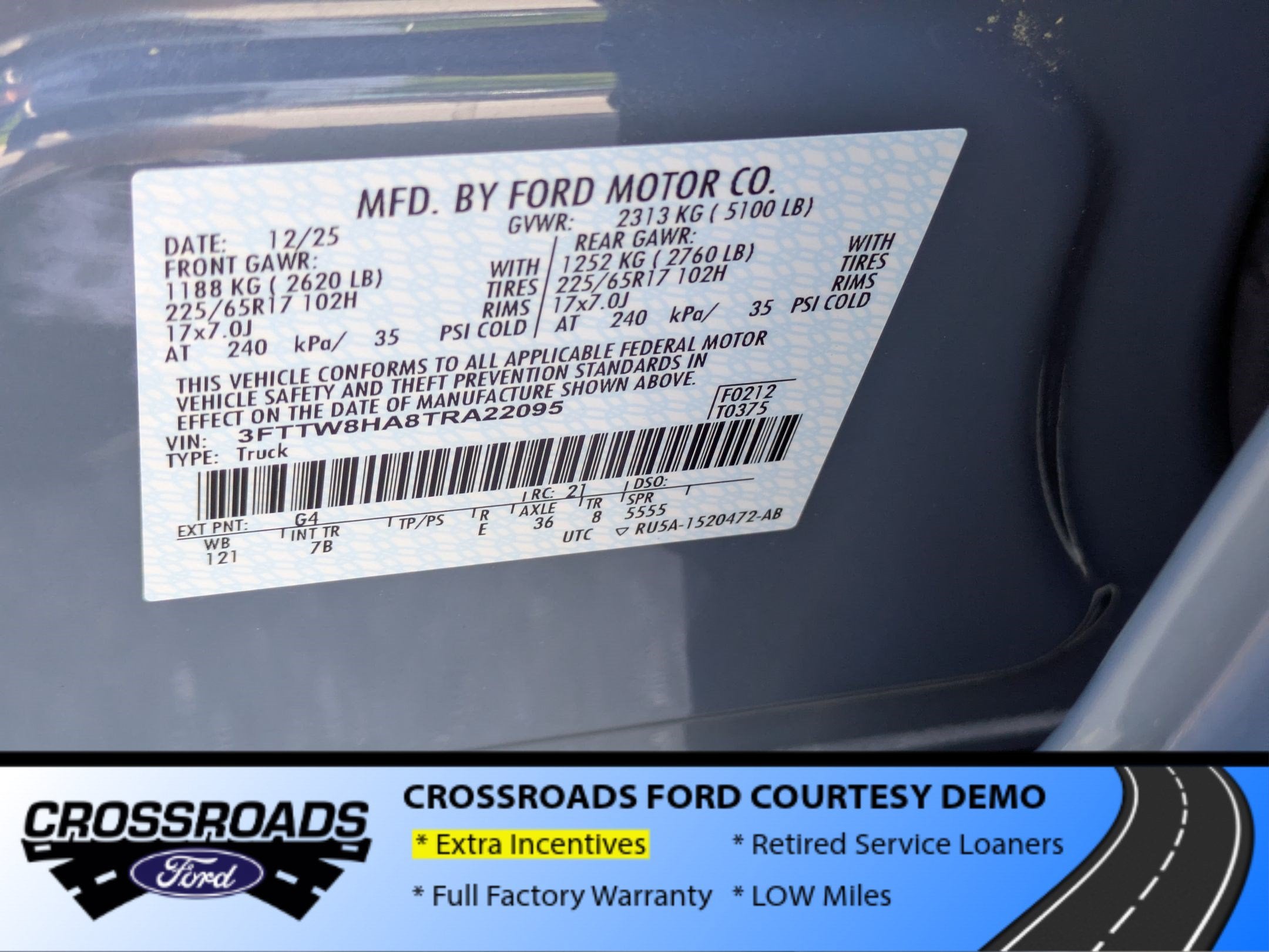 2026 Ford Maverick XLT - Crossroads Courtesy Demo