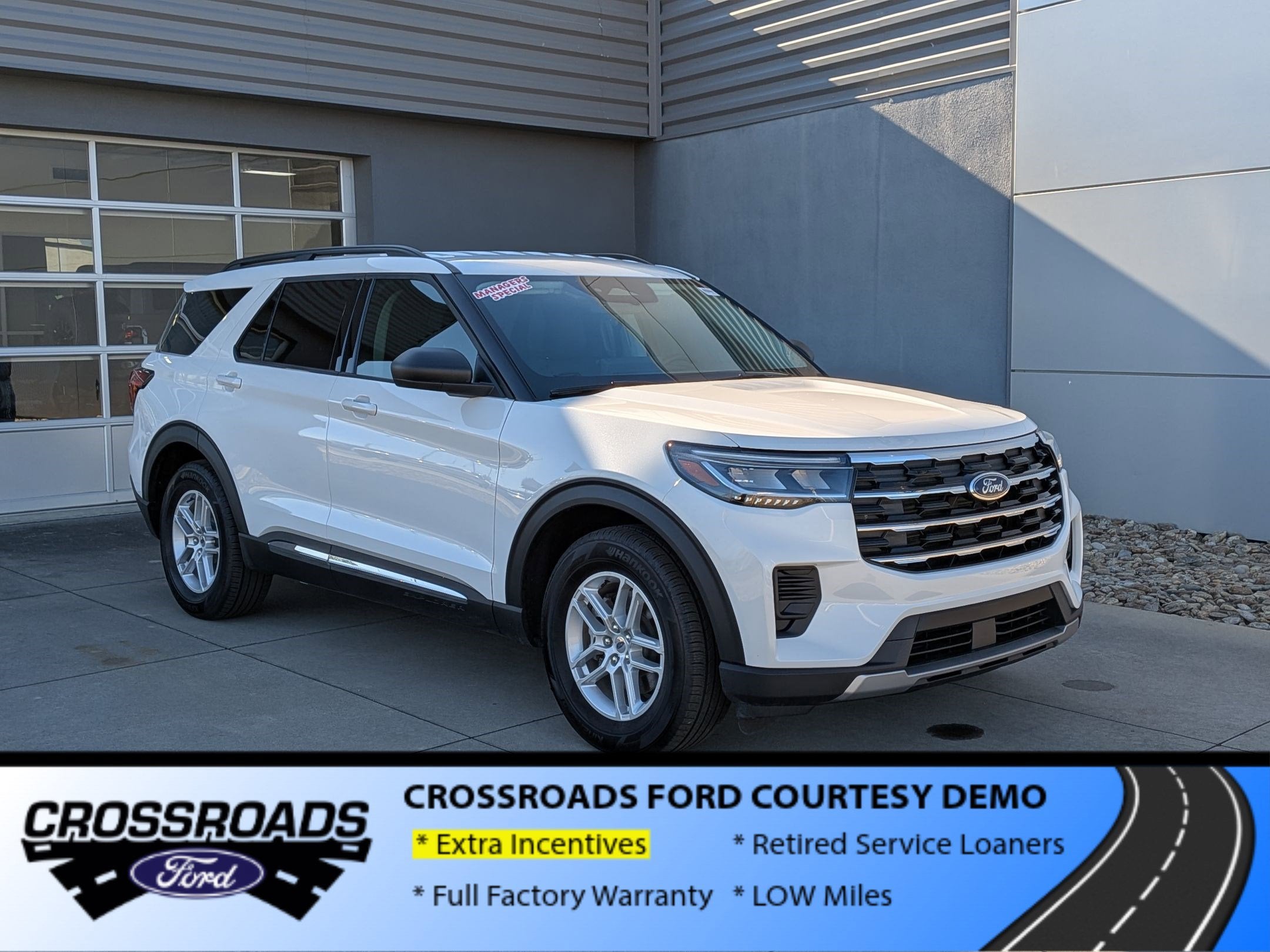 2025 Ford Explorer Active - Crossroads Courtesy Demo