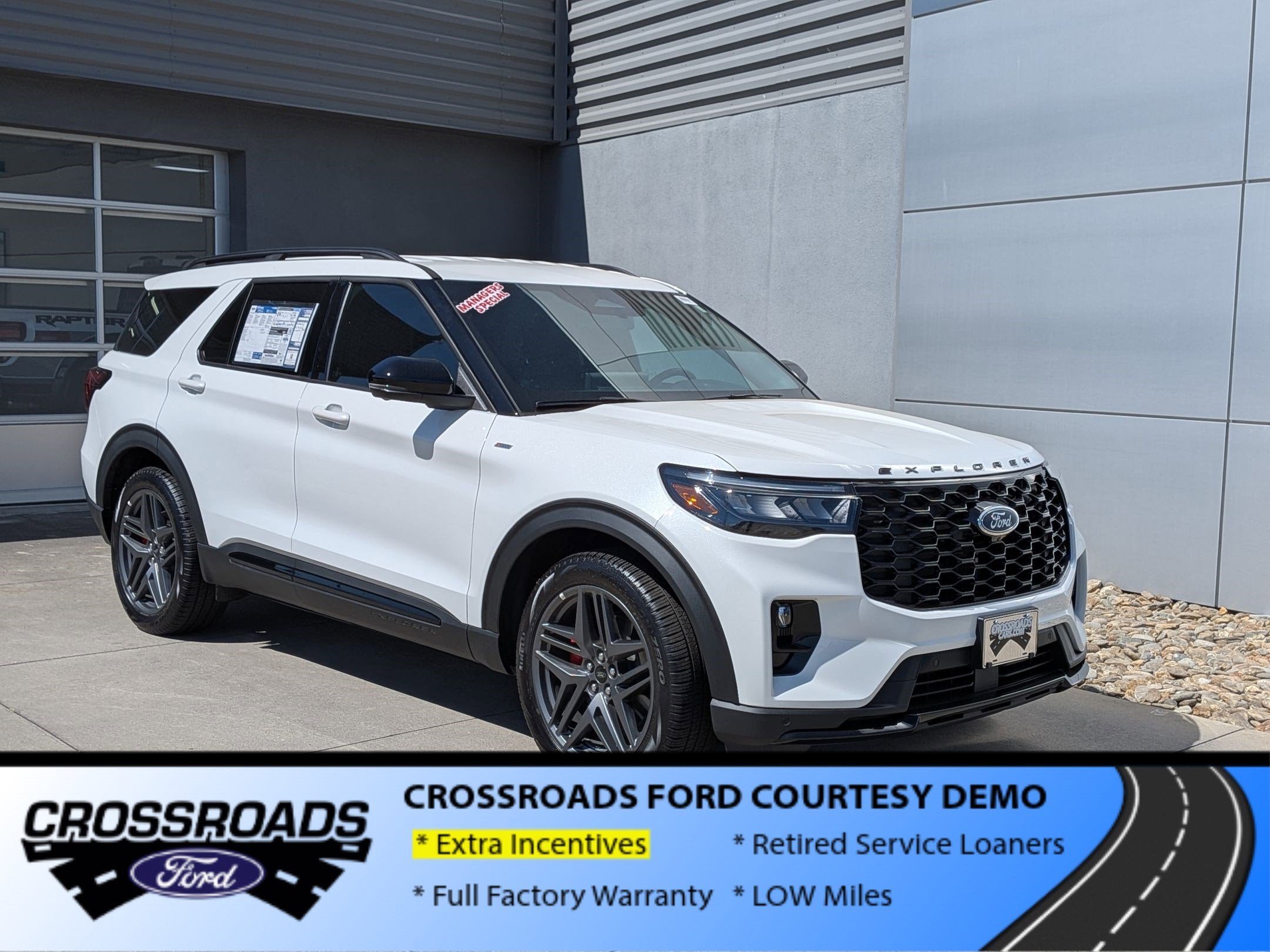 2026 Ford Explorer ST-Line - Crossroads Courtesy Demo