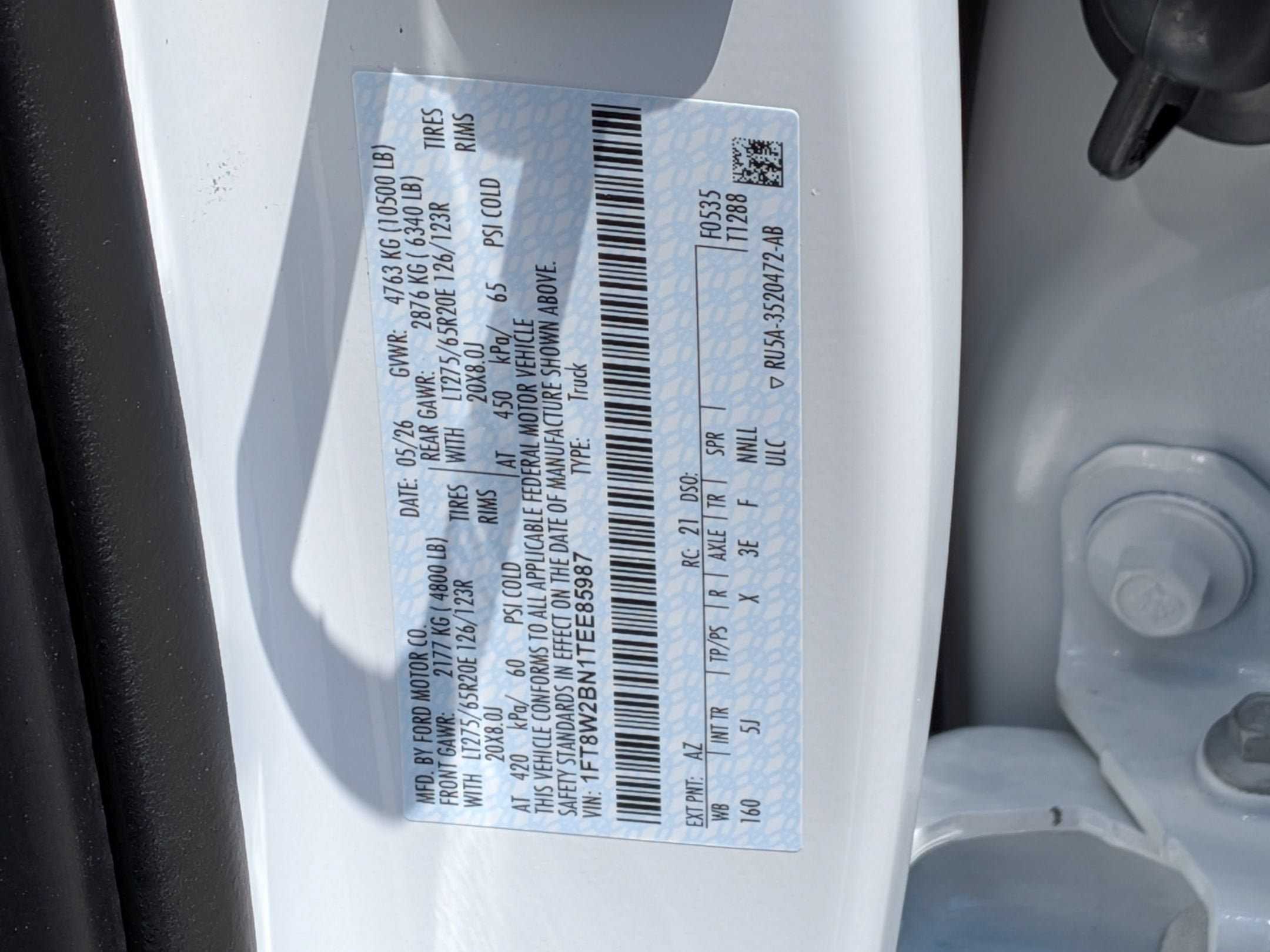 2026 Ford Super Duty F-250 SRW LARIAT