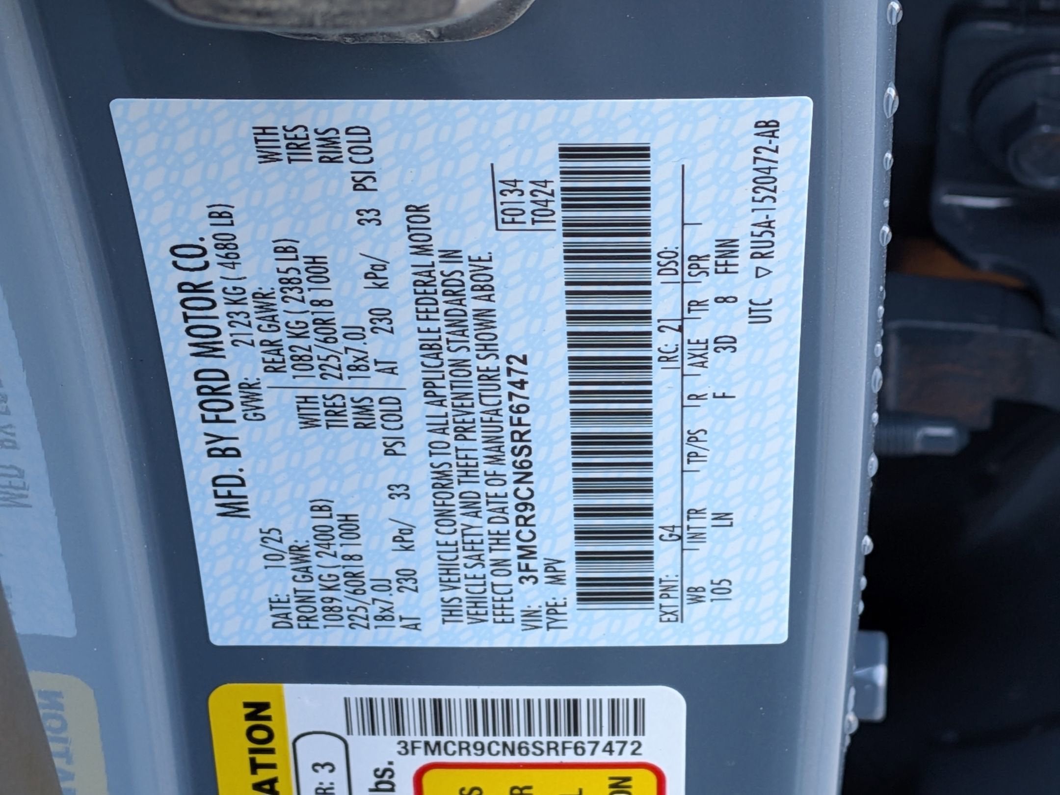 2025 Ford Bronco Sport Outer Banks