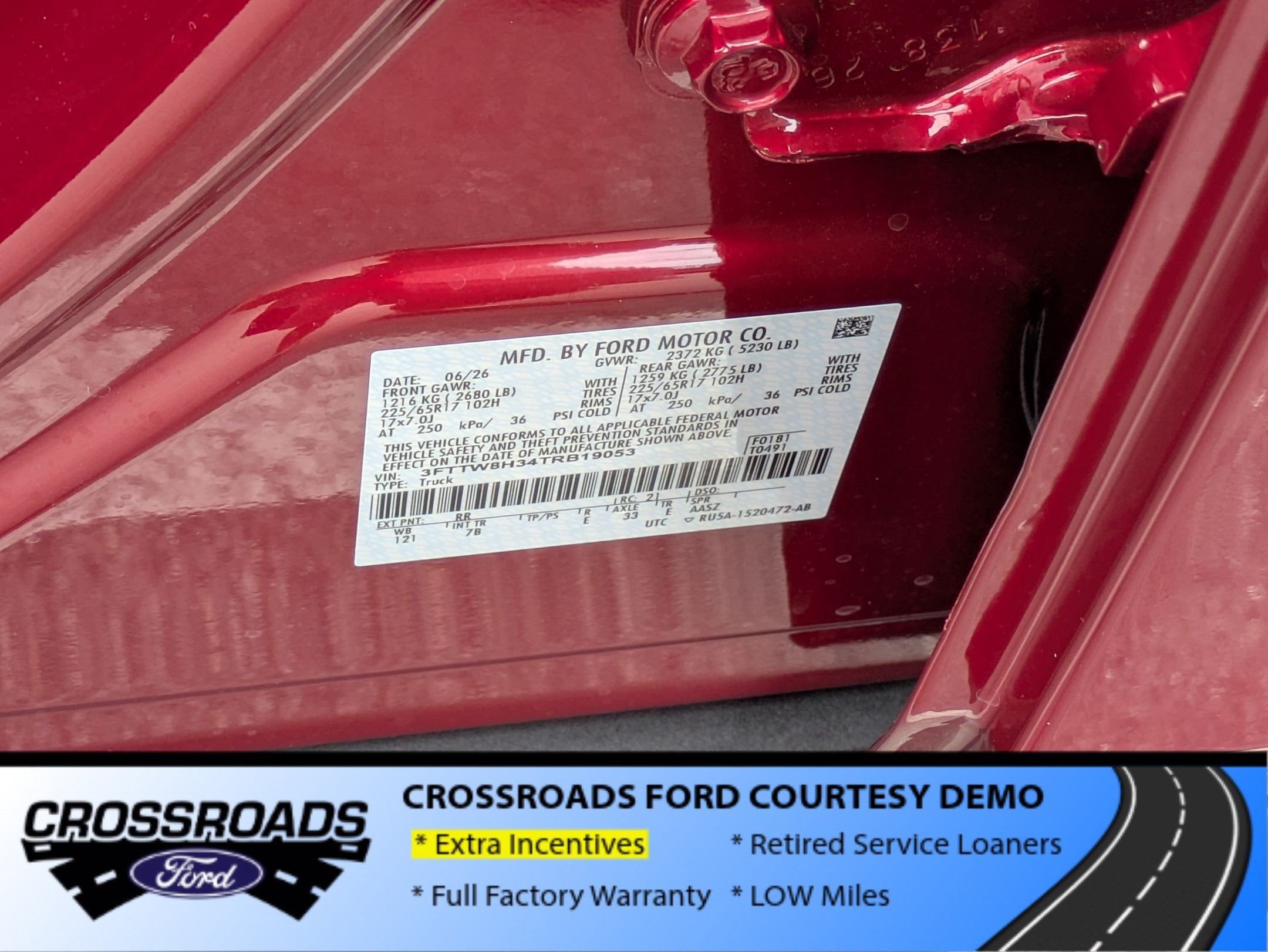 2026 Ford Maverick XLT - Crossroads Courtesy Demo