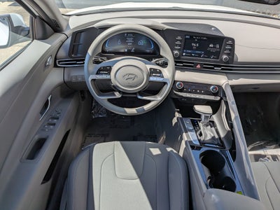 2025 Hyundai Elantra Hybrid Blue