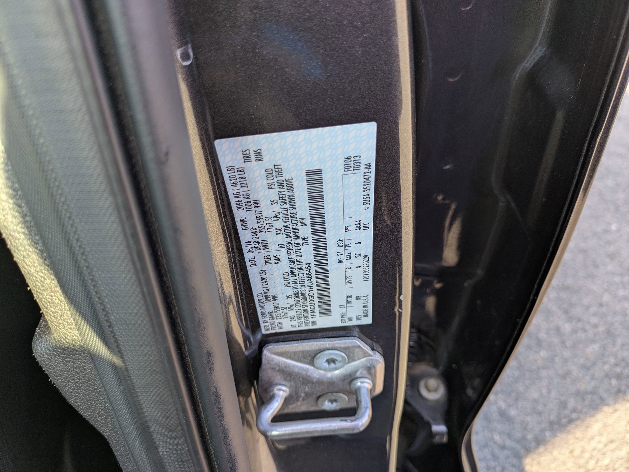 2017 Ford Escape SE
