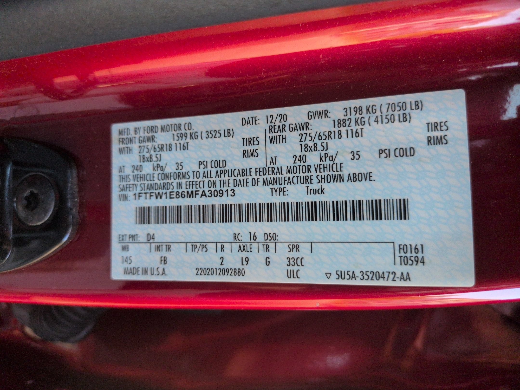 2021 Ford F-150 XLT