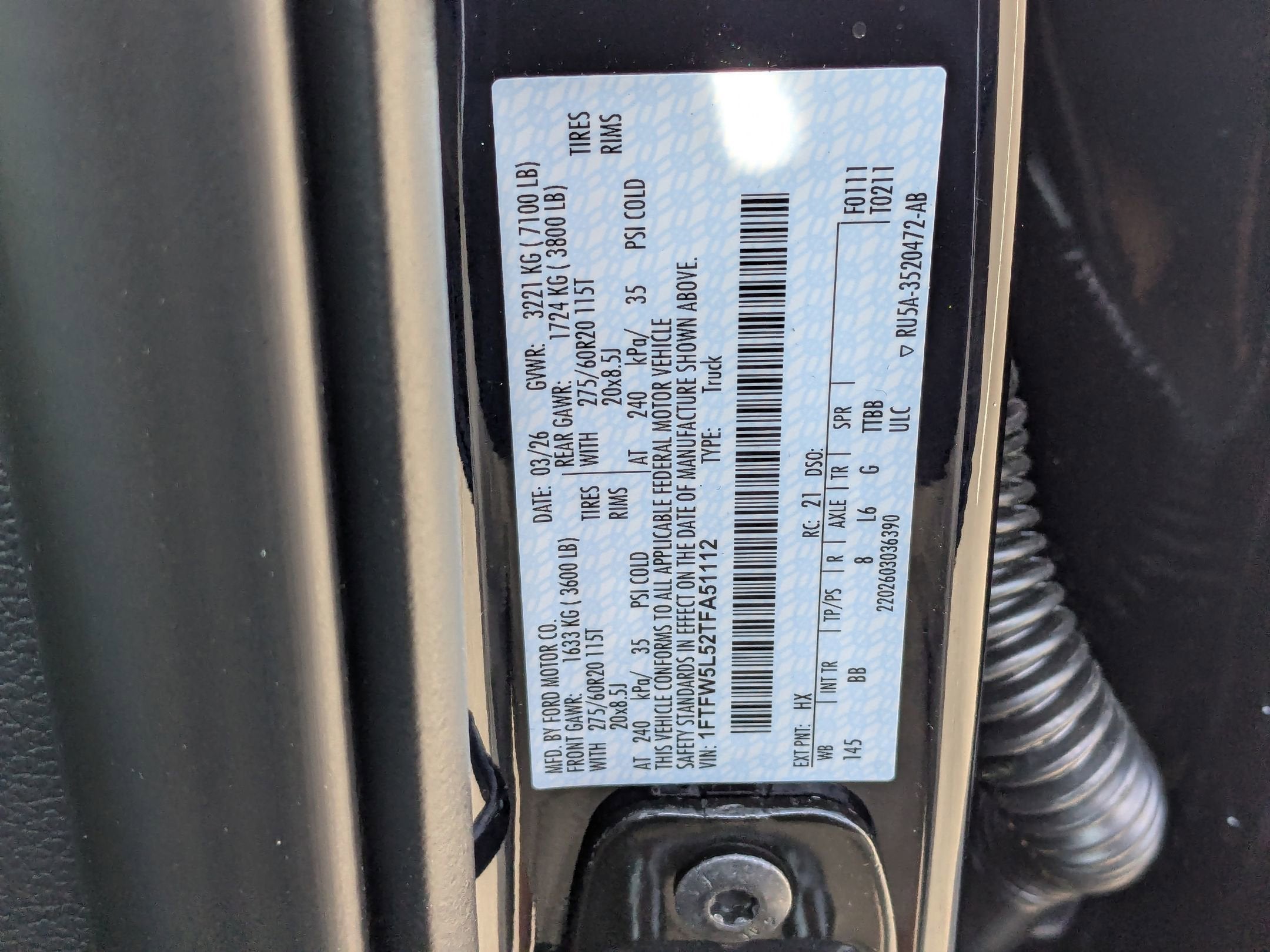 2026 Ford F-150 LARIAT