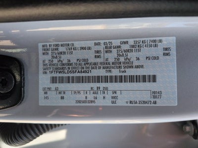 2025 Ford F-150 LARIAT