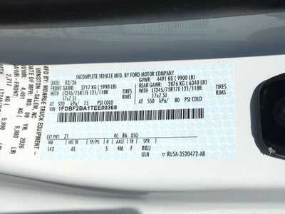 2026 Ford Super Duty F-250 SRW XL