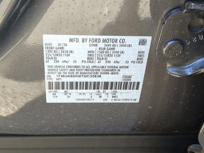 2026 Ford Explorer Active w/200A Pkg