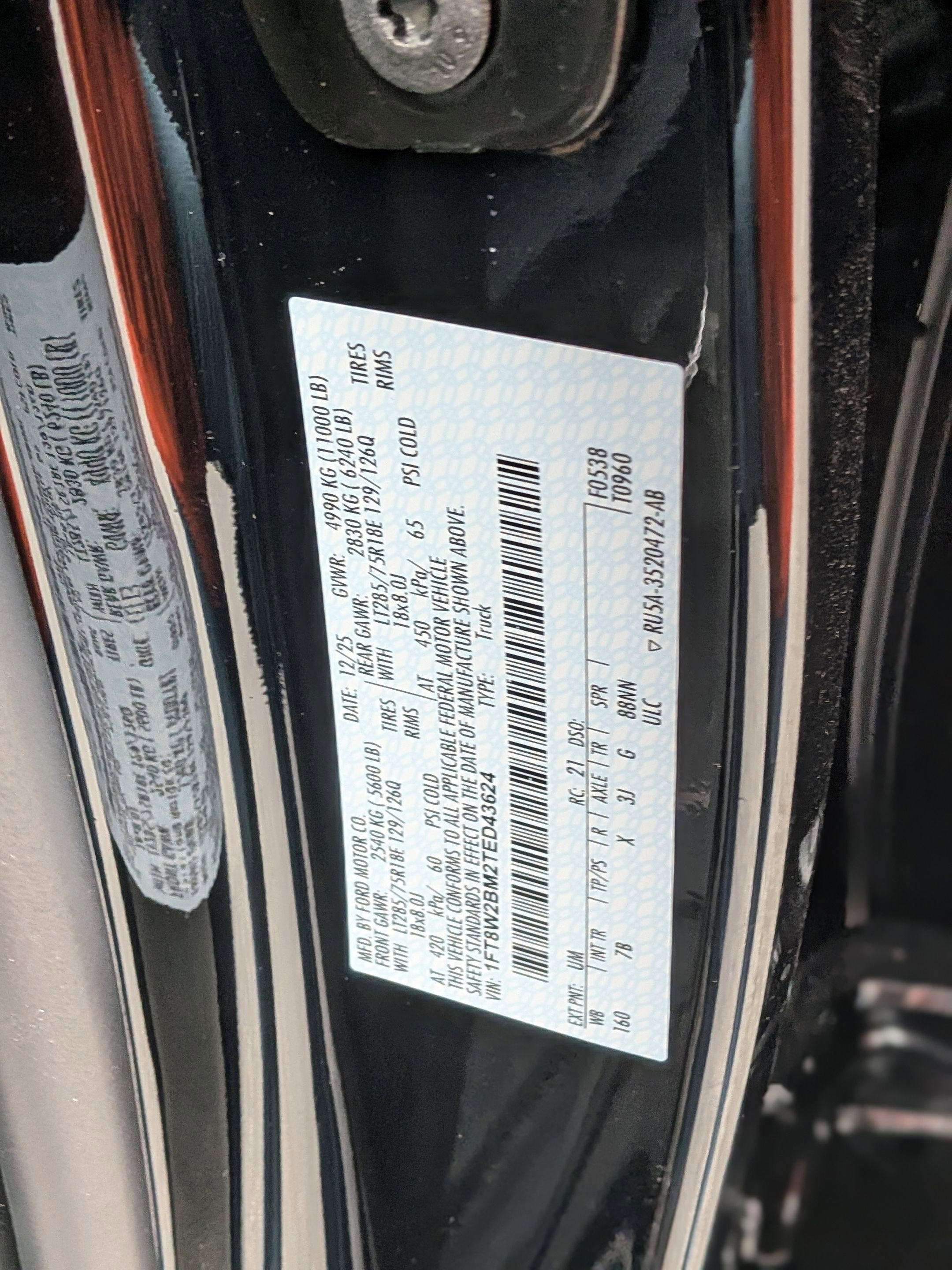 2026 Ford Super Duty F-250 SRW Platinum Tremor