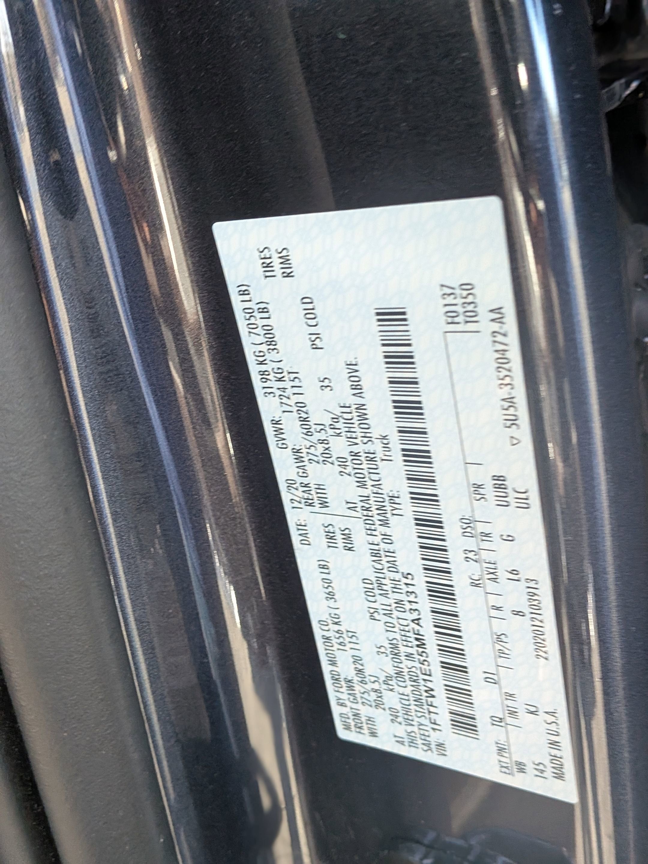 2021 Ford F-150 King Ranch