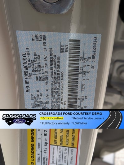 2025 Ford Bronco Sport Big Bend - Crossroads Courtesy Demo