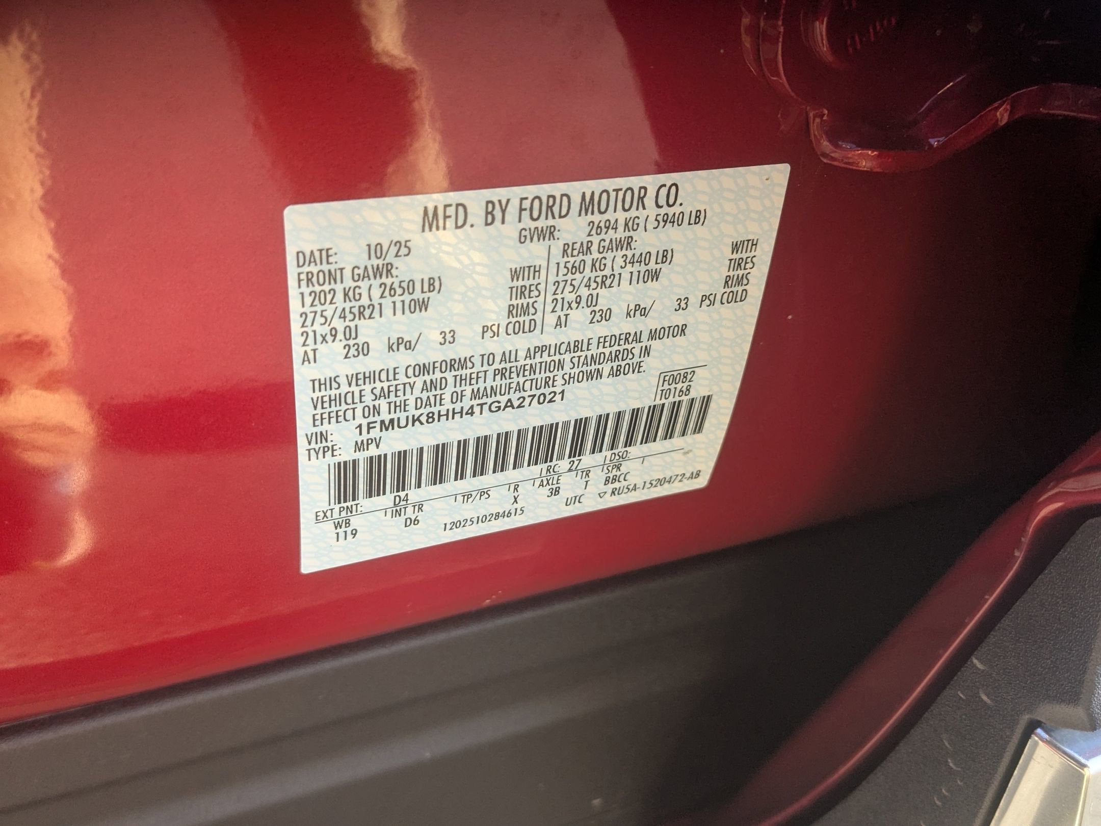 2026 Ford Explorer Platinum