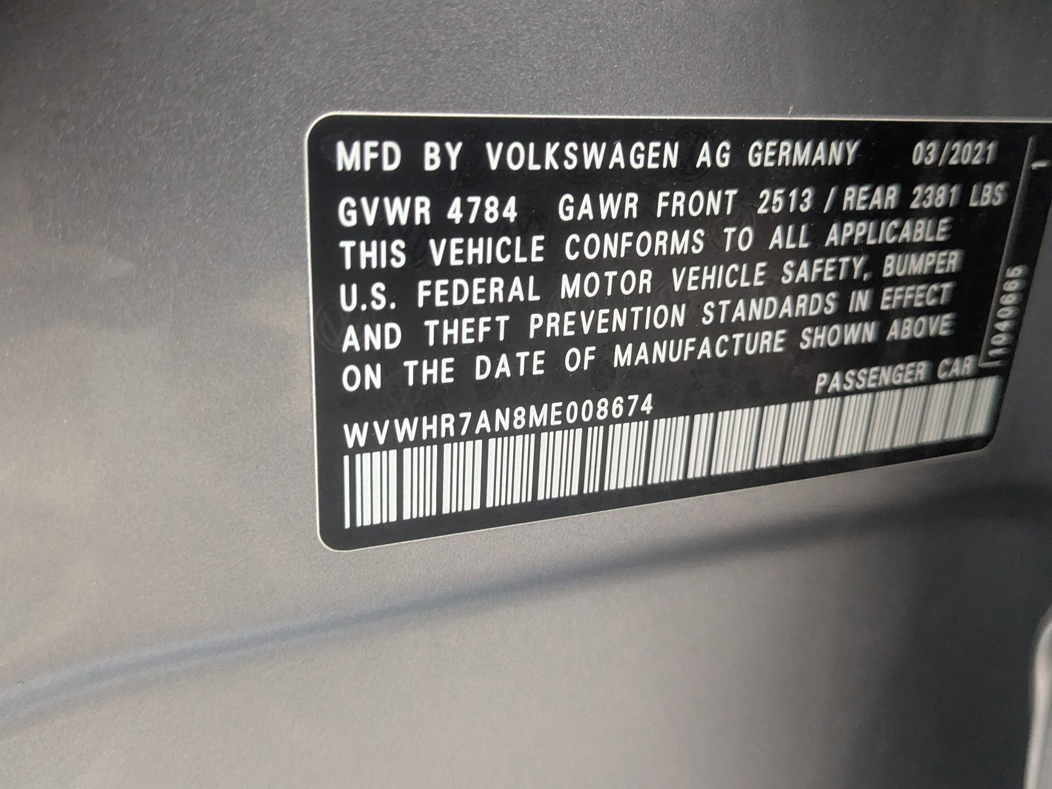 2021 Volkswagen Arteon SEL R-Line