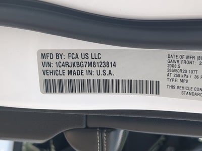2021 Jeep Grand Cherokee L Limited