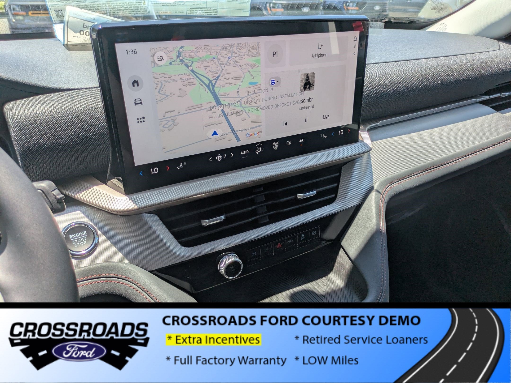 2025 Ford Explorer Active - Crossroads Courtesy Demo