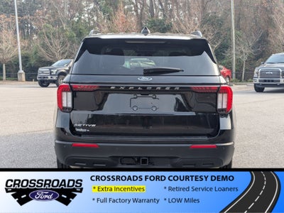 2025 Ford Explorer Active - Crossroads Courtesy Demo