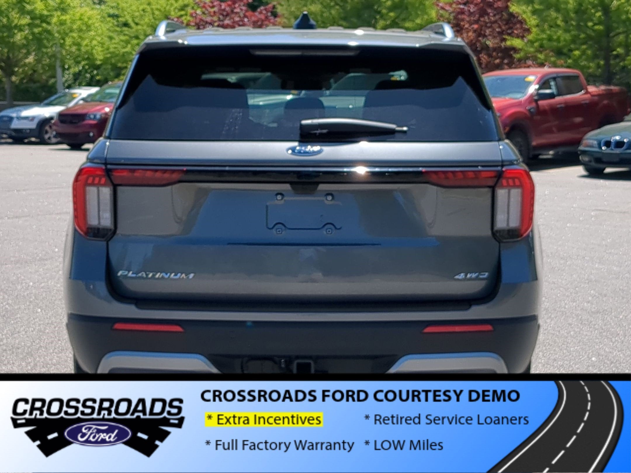 2026 Ford Explorer Platinum - Crossroads Courtesy Demo