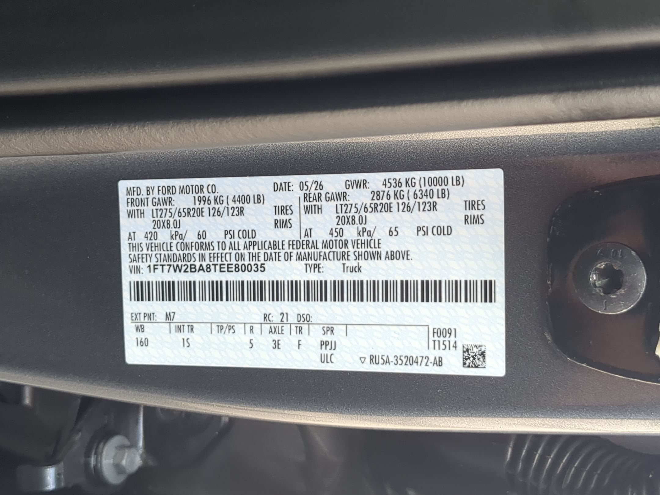 2026 Ford Super Duty F-250 SRW XL