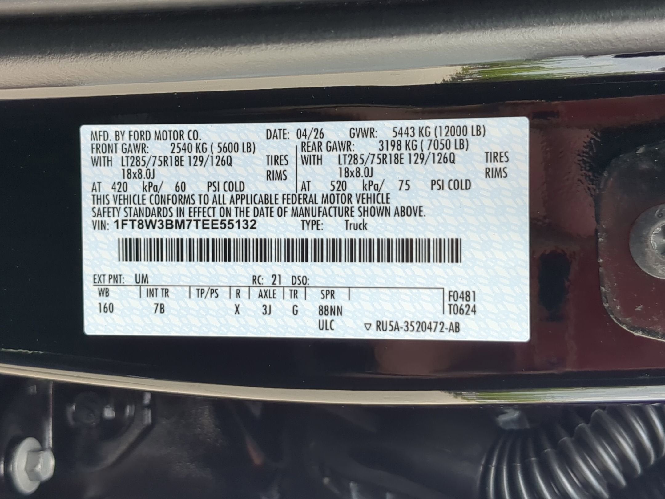 2026 Ford Super Duty F-350 SRW Platinum