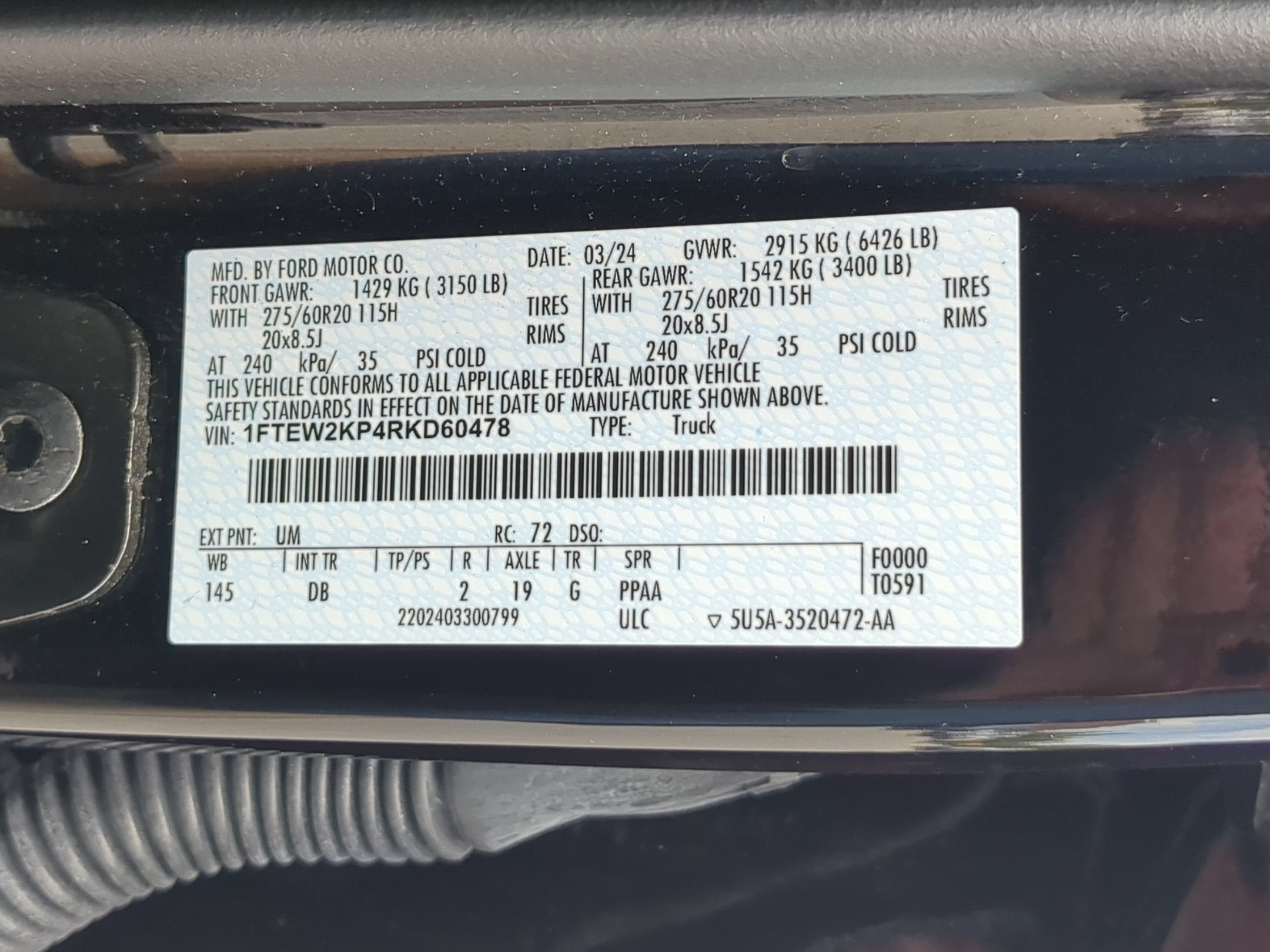 2024 Ford F-150 STX