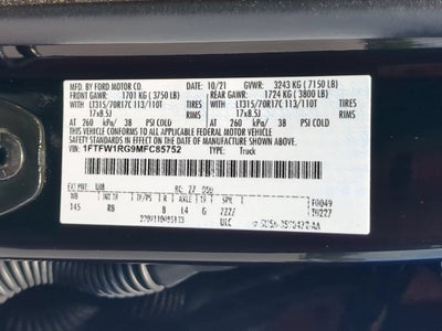 2021 Ford F-150 Raptor