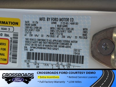 2026 Ford Bronco Sport Big Bend - Crossroads Courtesy Demo