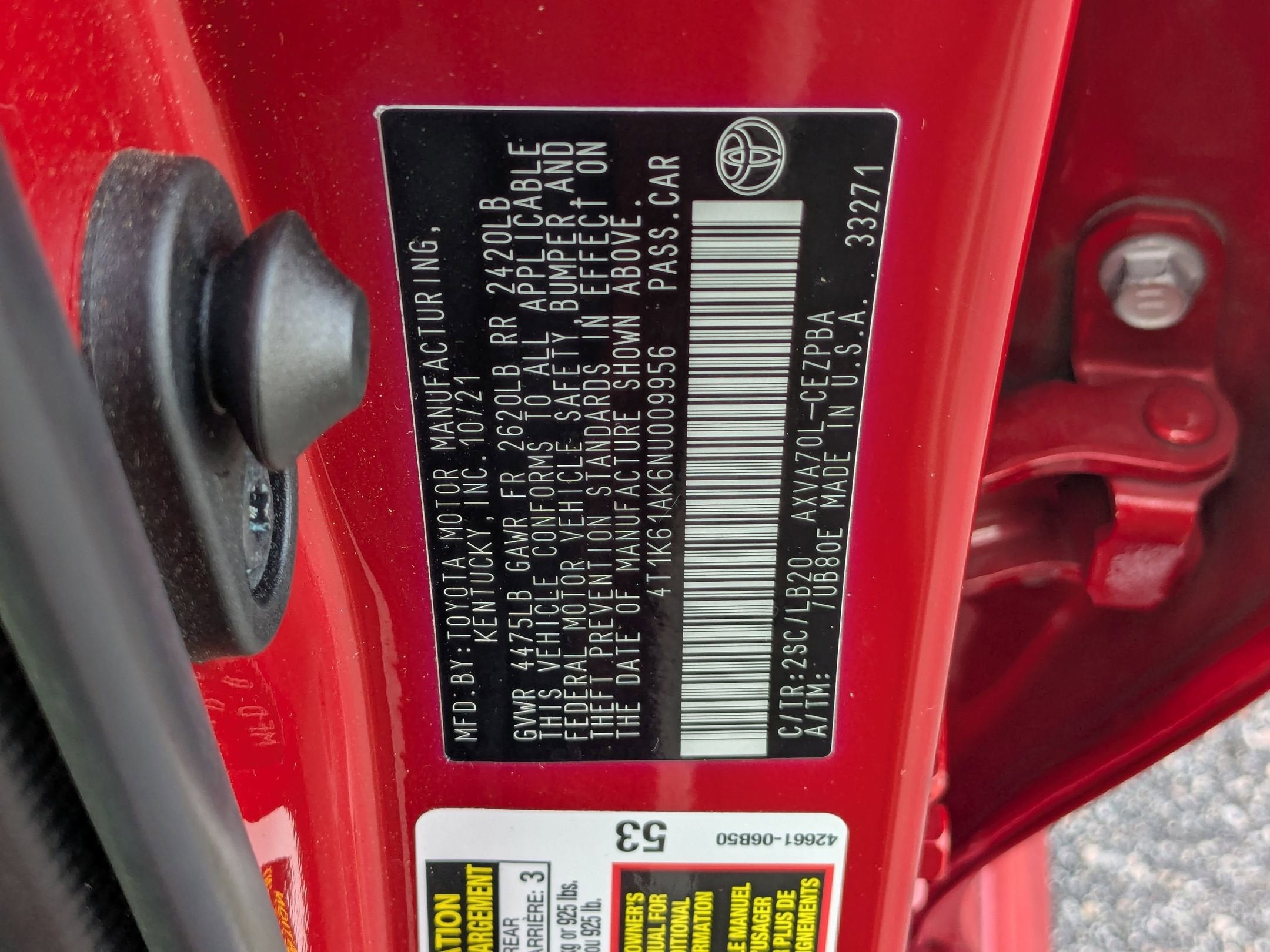 2022 Toyota Camry XSE