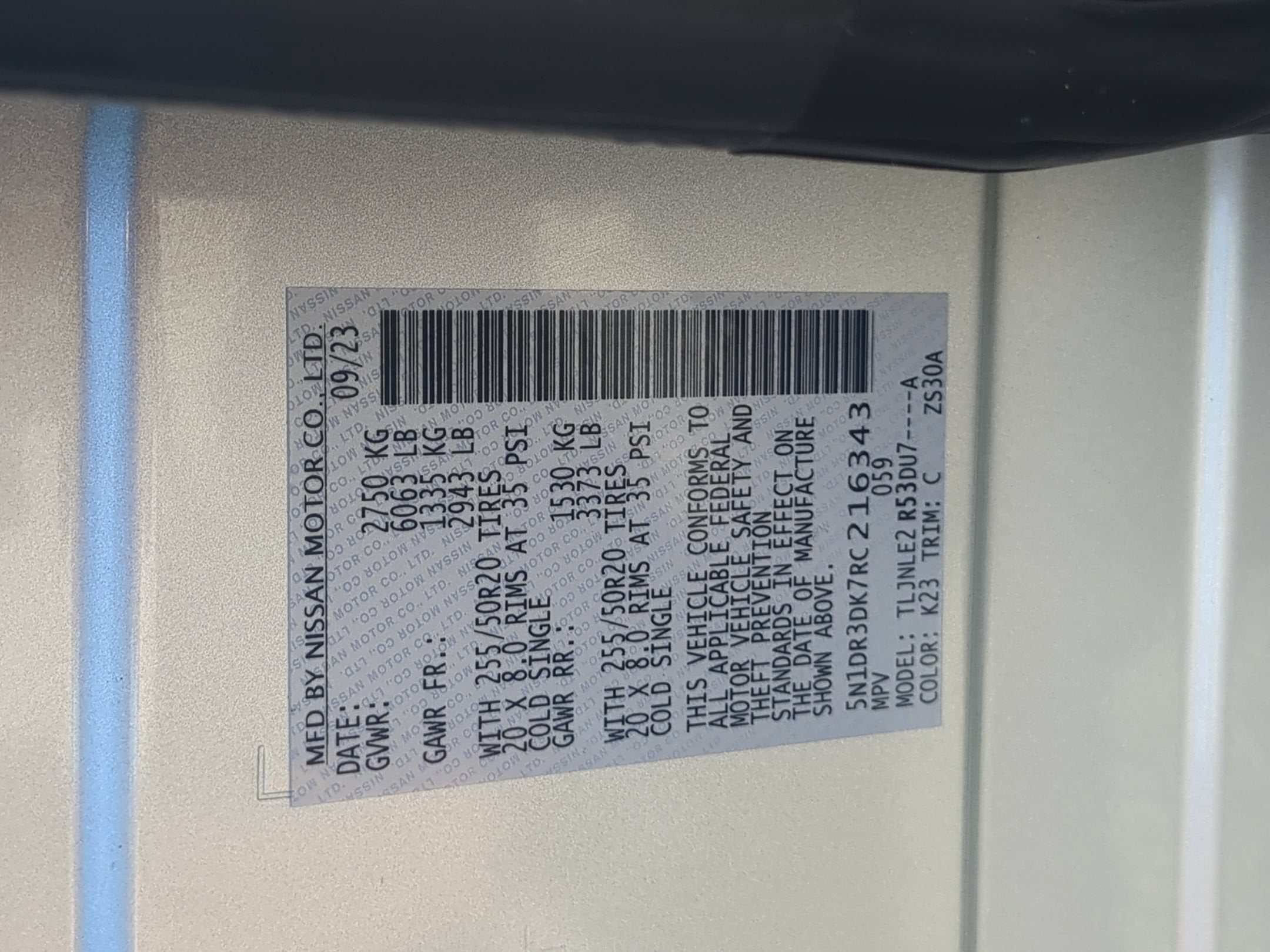 2024 Nissan Pathfinder Platinum