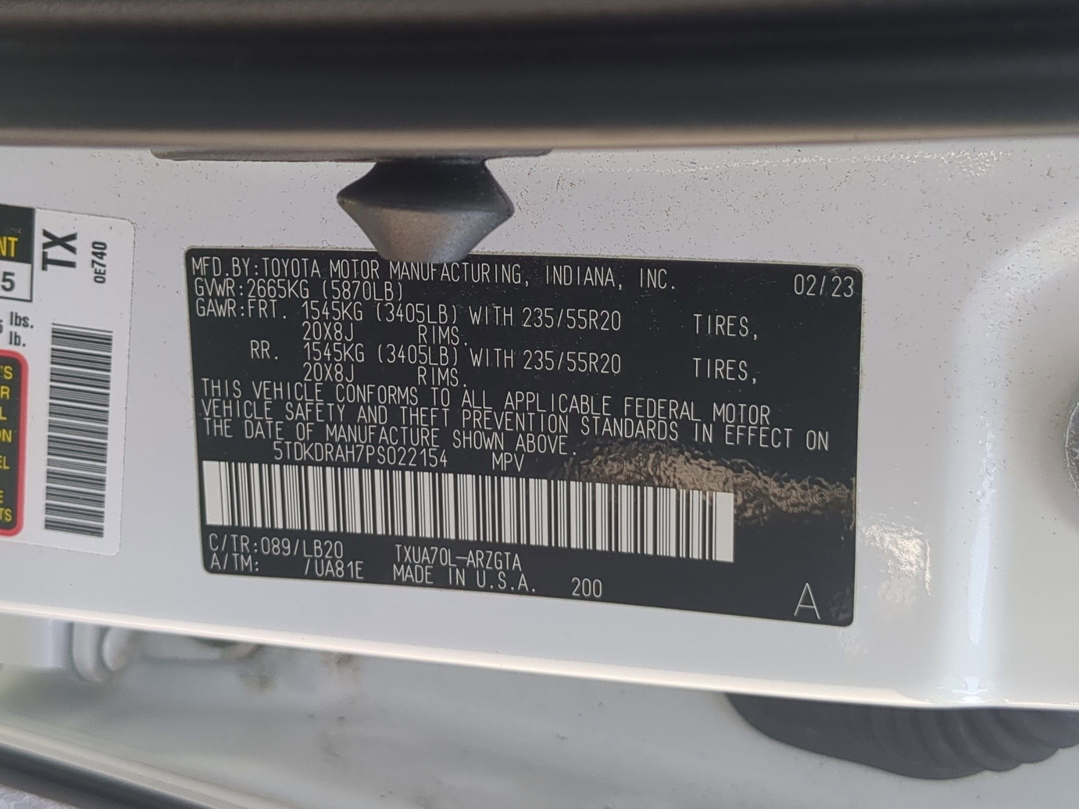 2023 Toyota Highlander Limited