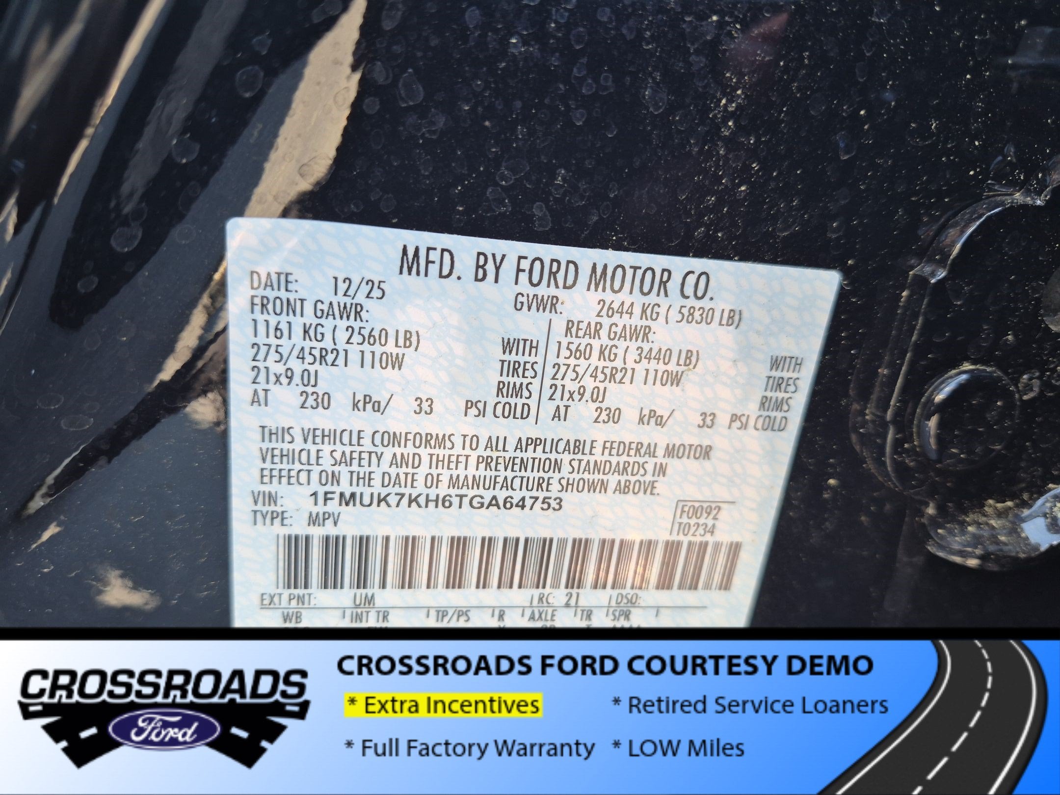 2026 Ford Explorer ST-Line - Crossroads Courtesy Demo