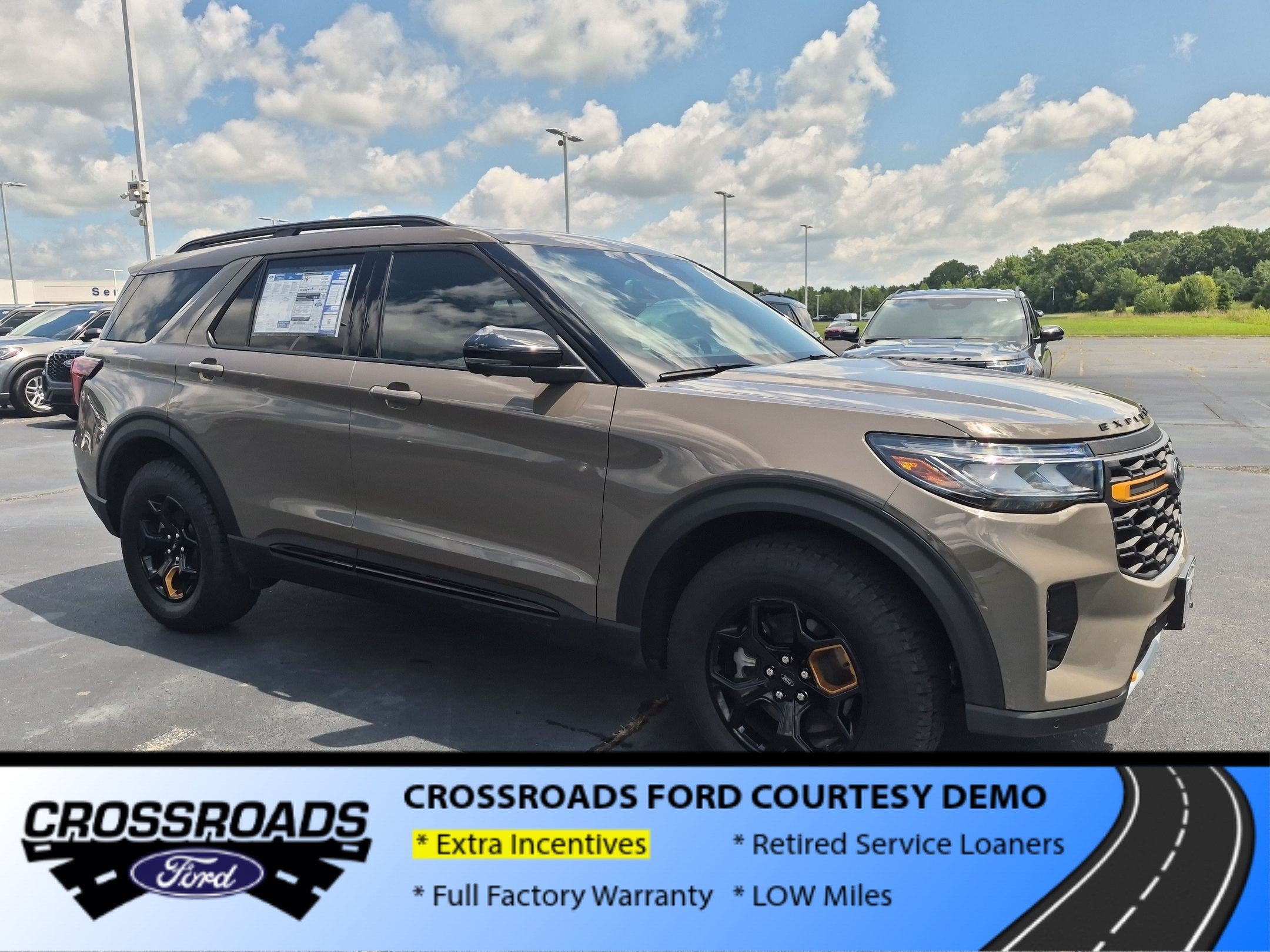 2026 Ford Explorer Tremor - Crossroads Courtesy Demo