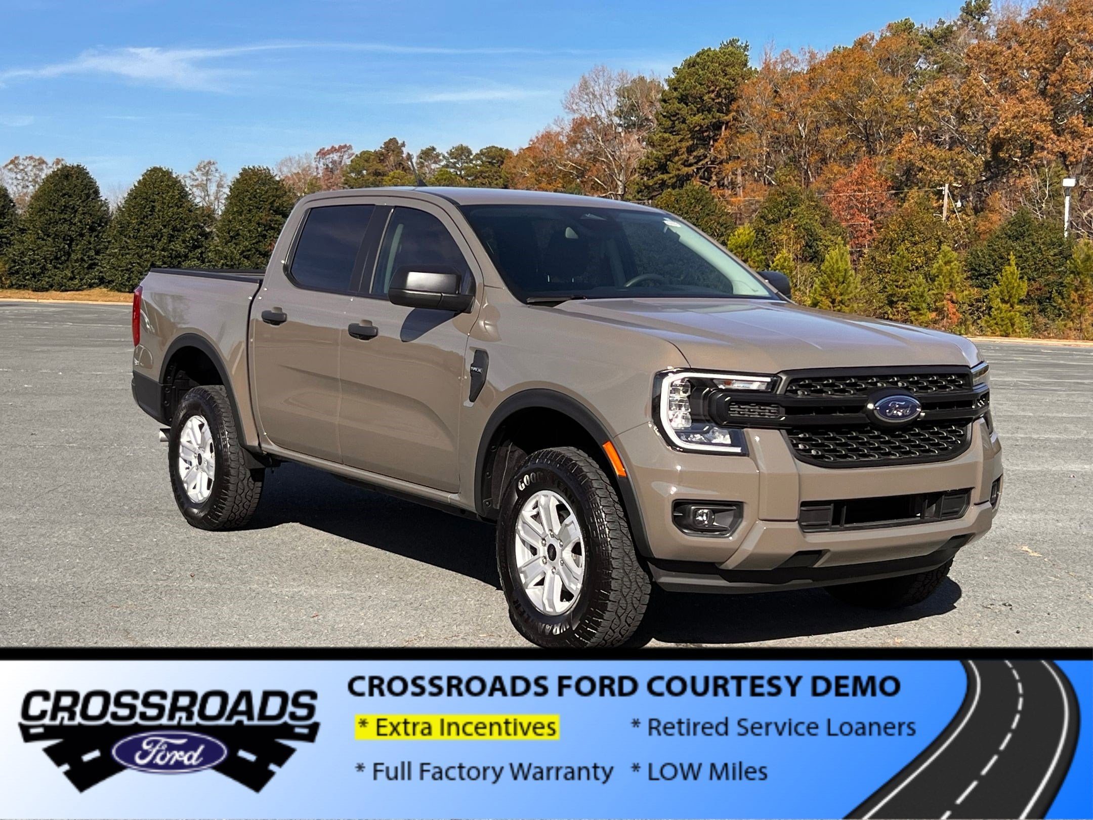 2025 Ford Ranger XL - Crossroads Courtesy Demo
