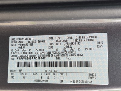 2023 Ford F-150 LARIAT